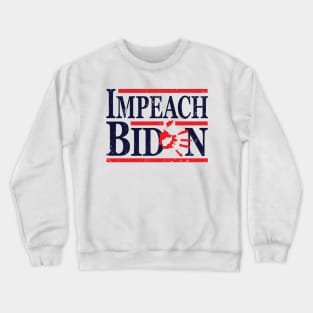 Vintage Impeach Biden Crewneck Sweatshirt